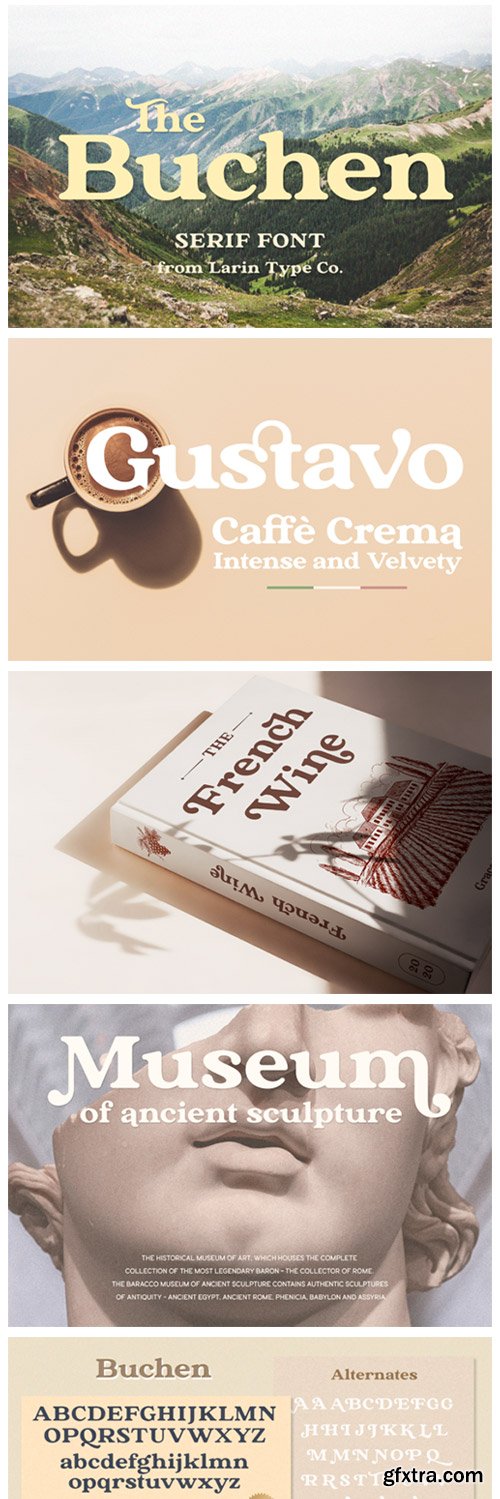 The Buchen Font The Buchen Font