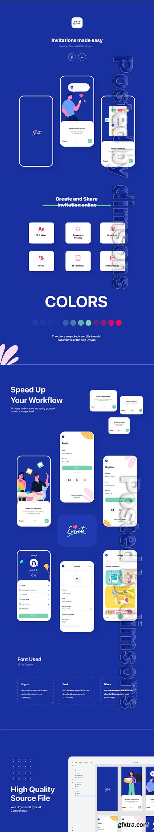 Evento App Ui Kit