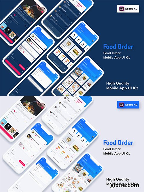 Food Order Mobile App (XD) Food Order Mobile App (XD)