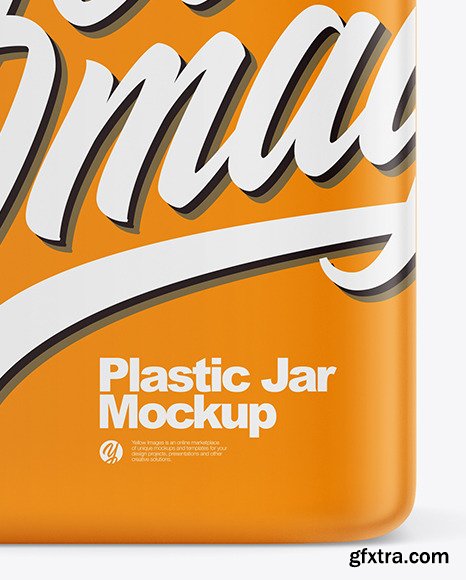 Square Pills Bottle mockup 54574