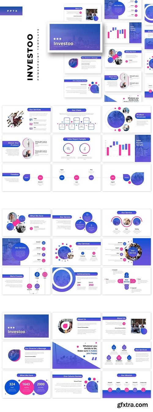 Investoo Powerpoint, Keynote and Google Slides Templates