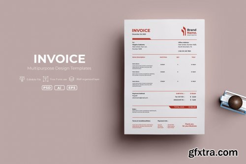 ADL Invoice Template