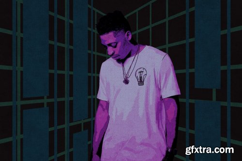 CreativeMarket - Comic Grunge Photoshop Action 4453582