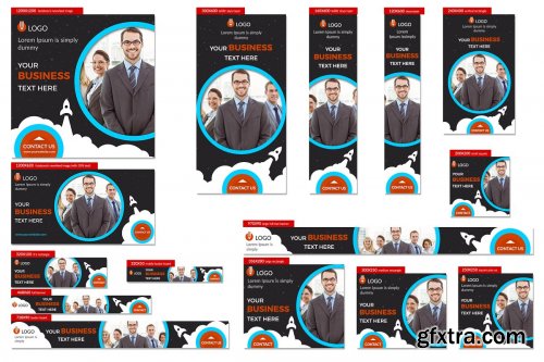 CreativeMarket - Banners Pack 4469436