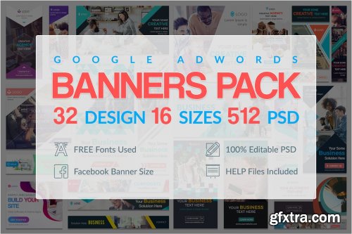 CreativeMarket - Banners Pack 4469436