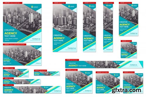 CreativeMarket - Banners Pack 4469436