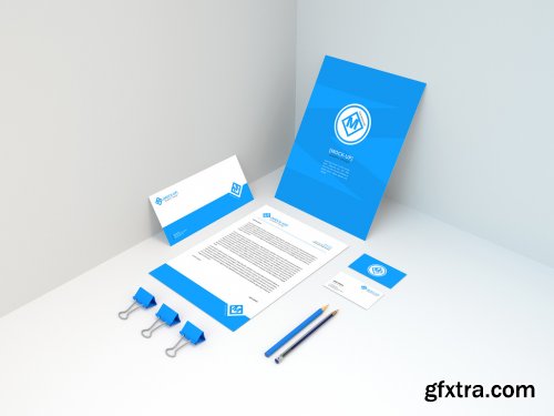 Stationery and Desk Accessories Mockup 221888973