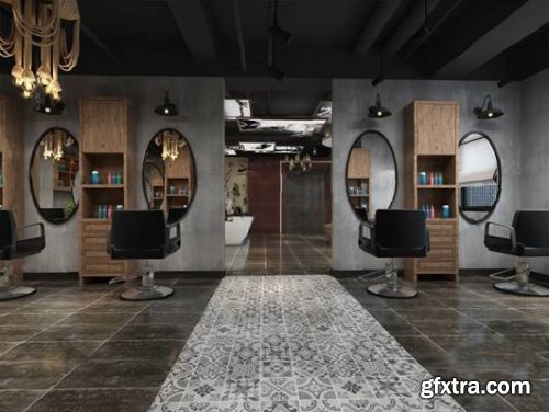 Modern Barber Shop 02