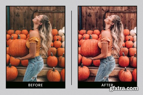 CreativeMarket - Lightroom Presets Autumn Leaves 4412823