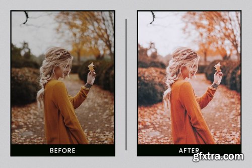 CreativeMarket - Lightroom Presets Autumn Leaves 4412823