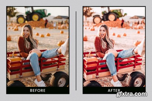 CreativeMarket - Lightroom Presets Autumn Leaves 4412823