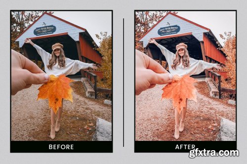 CreativeMarket - Lightroom Presets Autumn Leaves 4412823