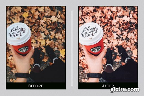 CreativeMarket - Lightroom Presets Autumn Leaves 4412823