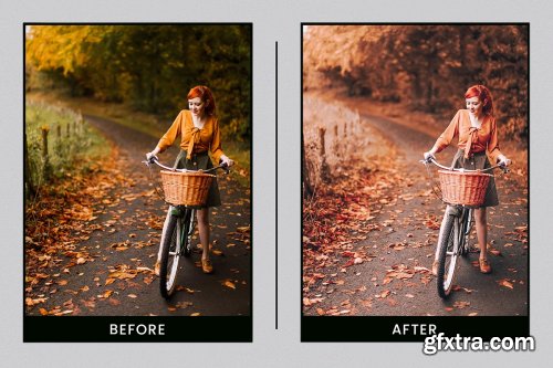 CreativeMarket - Lightroom Presets Autumn Leaves 4412823