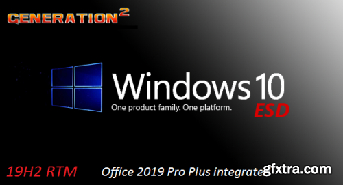 Windows 10 Pro VL Version 1909 Build 18363.628 + Office 2019 ProPlus x64 19H2 en-US - January 28, 2020