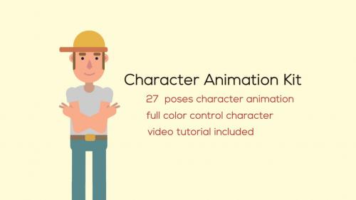 Character Animation Kit-Man - 13453389