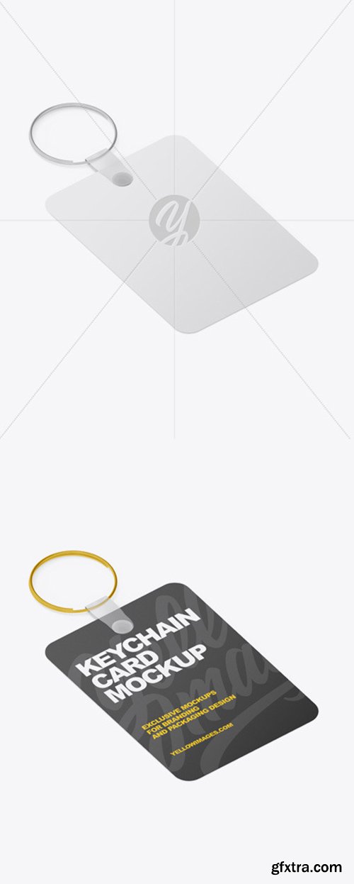 Keychain Card Mockup 55017