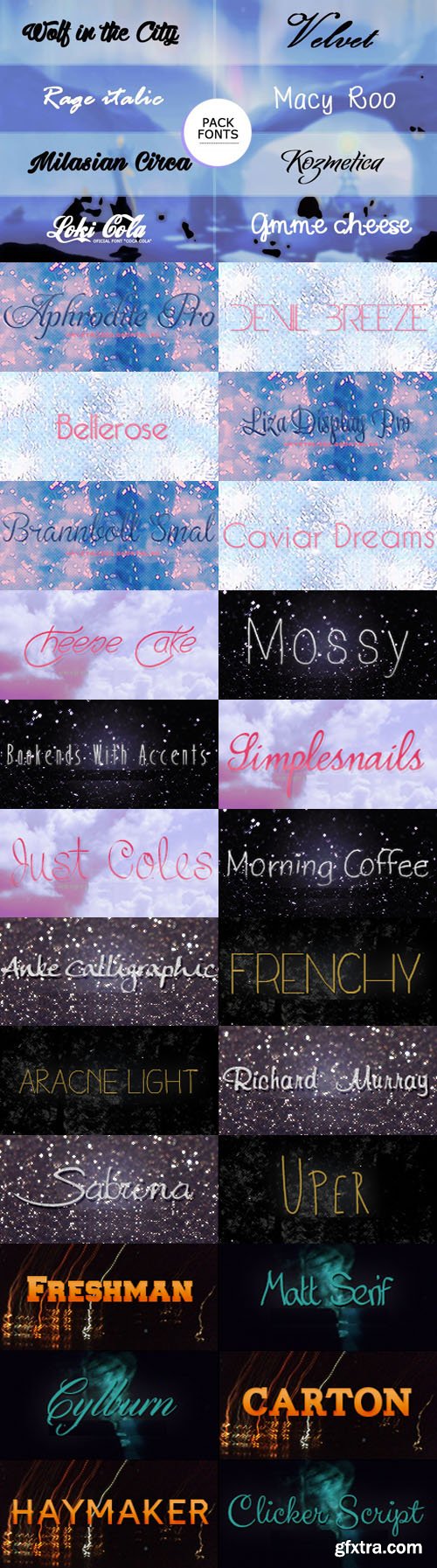64 Fonts Collection 64 Fonts Collection