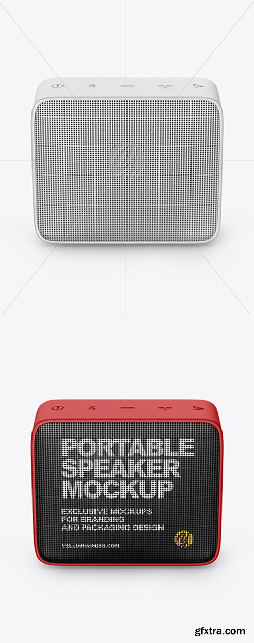 Portable Speaker Mockup 54865 Portable Speaker Mockup 54865