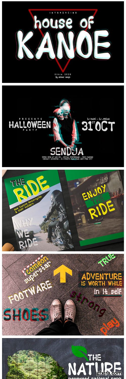 House of Kanoe Font House of Kanoe Font