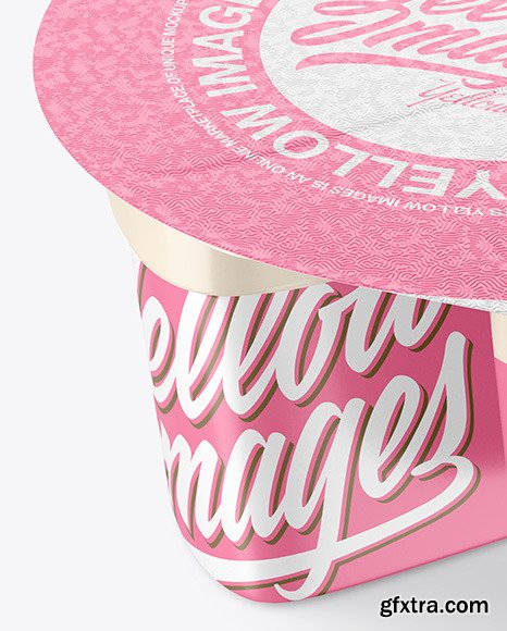 Yogurt Cup Mockup 55159