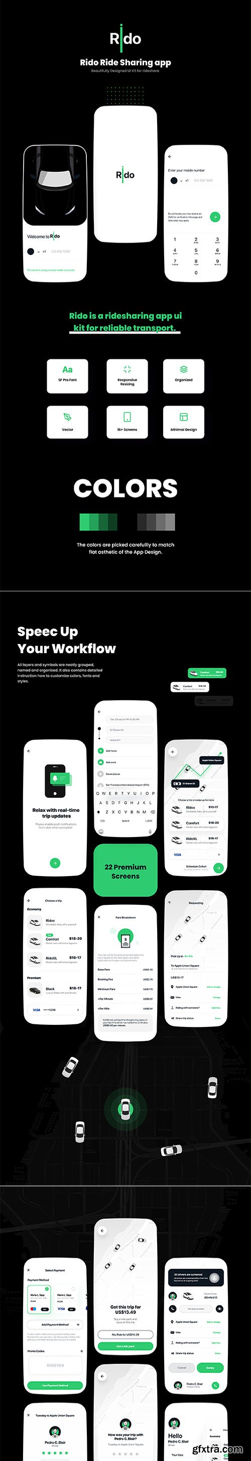 Rido App Ui Kit