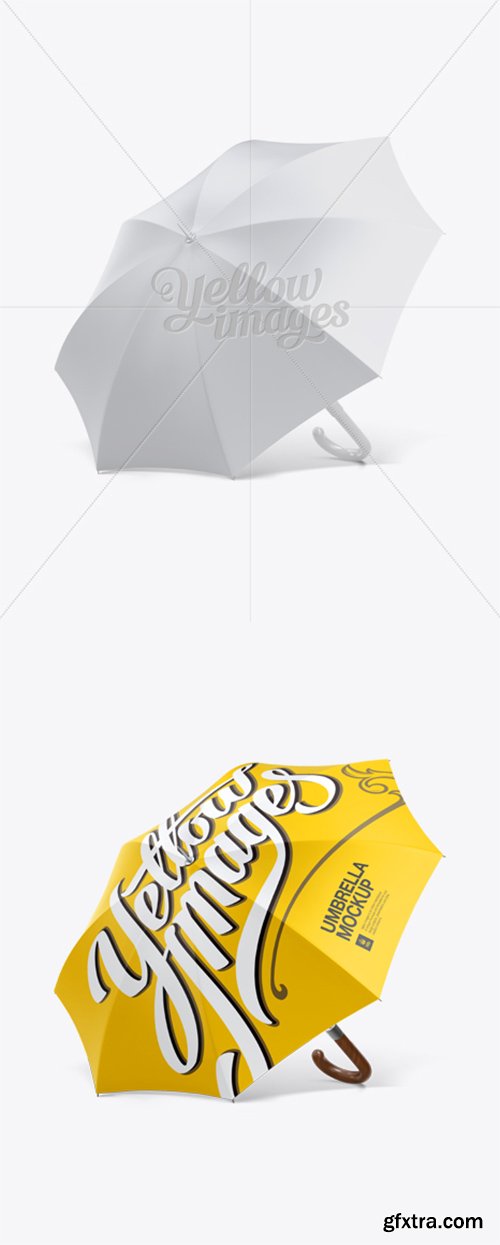 Matte Umbrella Mockup 12344 Matte Umbrella Mockup 12344