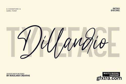 CM - Dillandio - Font Duo 4532654 CM - Dillandio - Font Duo 4532654