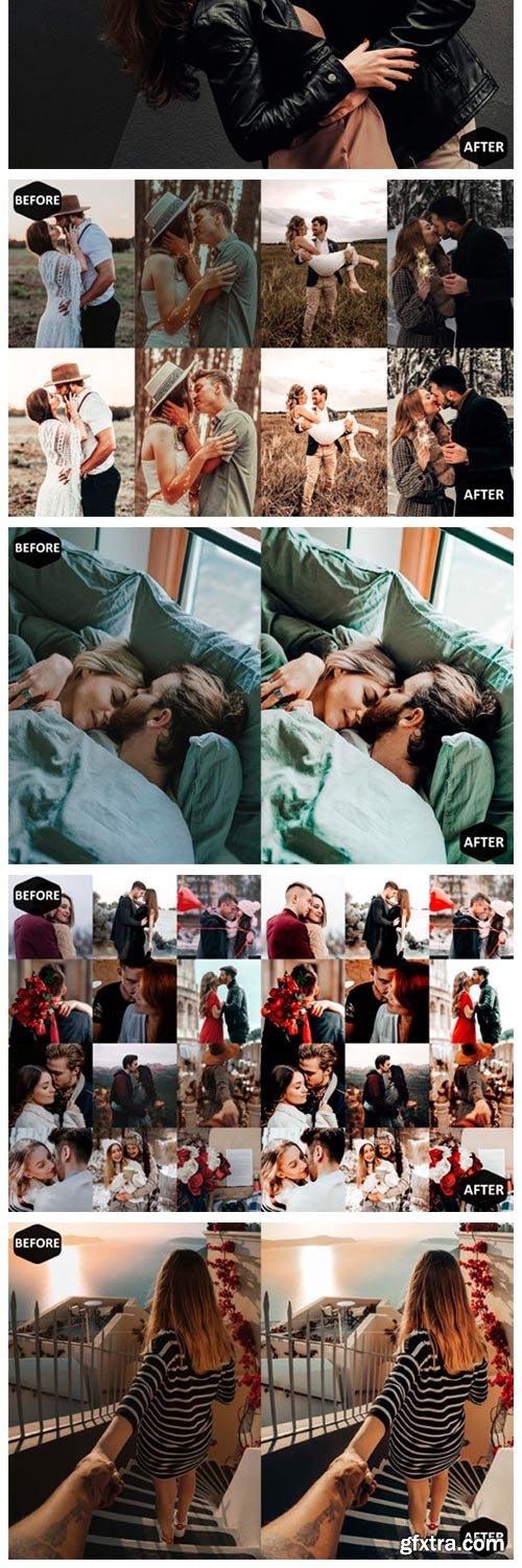10 Romance Photoshop Actions, ACR Preset 2732879