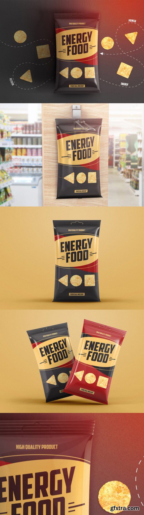 Food Bag Product Mockup Food Bag Product Mockup