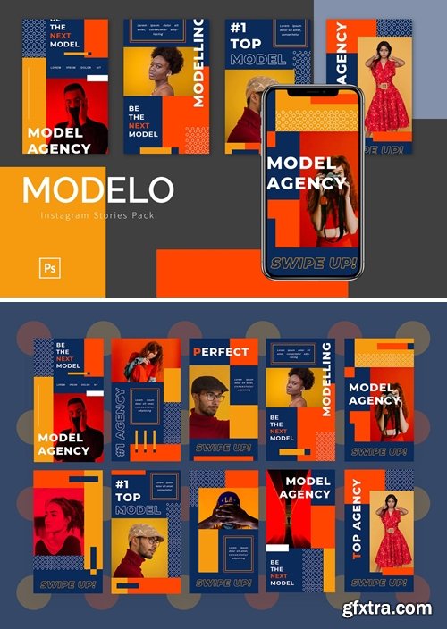 Modelo Instagram Story Pack GFxtra modelo-instagram-story-pack-gfxtra