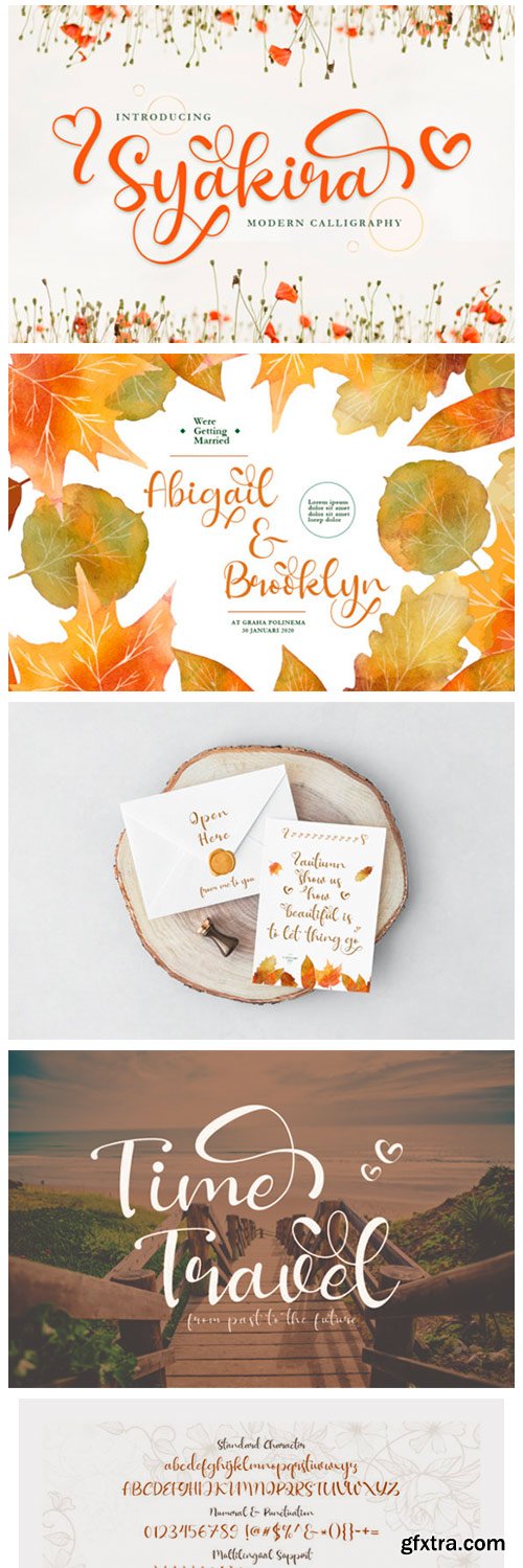 Syakira Font Syakira Font