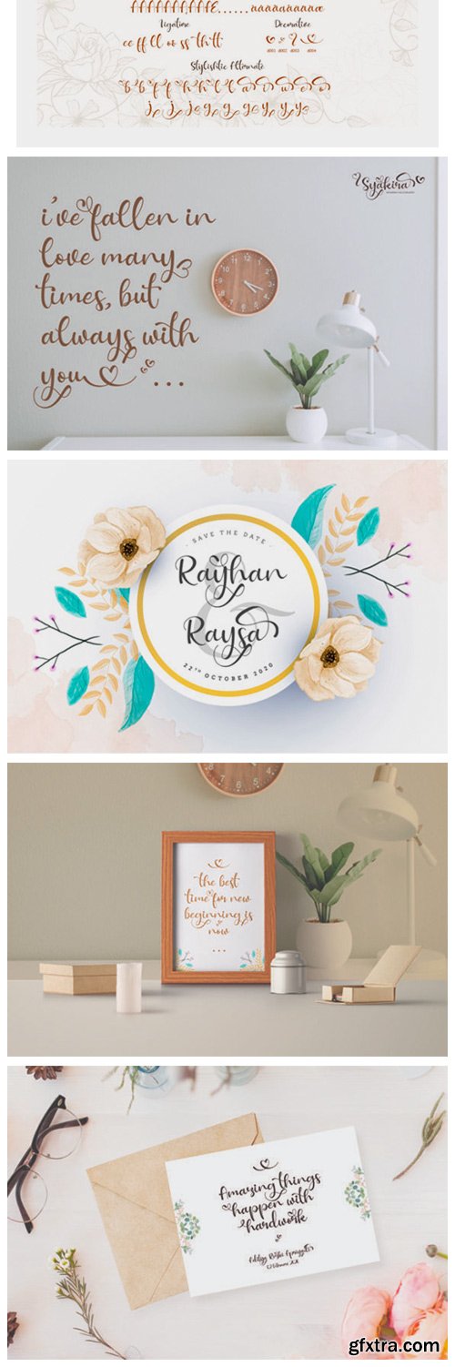 Syakira Font Syakira Font