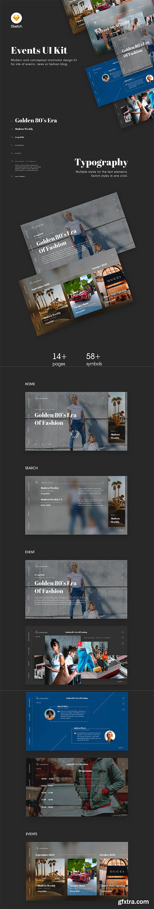 Sieraport Events UI Kit