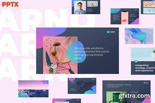 ARNO - Creative and Fresh Powerpoint, Keynote and Google Slides Template