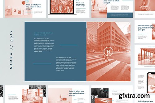 NIMRA - Creative & Elegant Powerpoint, Keynote and Google Slides Template