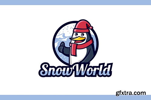 Penguin Mascot Character Logo Penguin Mascot Character Logo