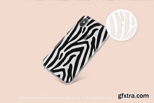 Safari - Animal Print Seamless Vector Patterns