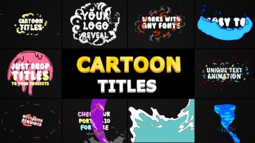 Videohive - Cartoon Titles Pack | After Effects