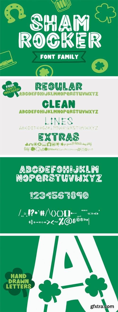 Shamrocker Font Shamrocker Font