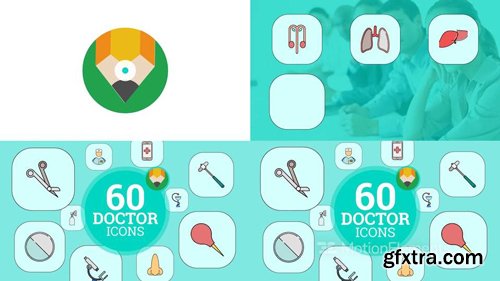 MotionElements - Hospital Flat Elements - 12346654