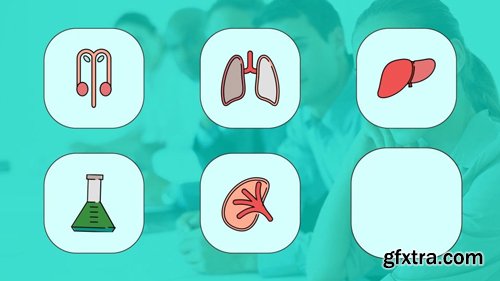 MotionElements - Hospital Flat Elements - 12346654