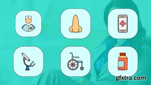 MotionElements - Hospital Flat Elements - 12346654