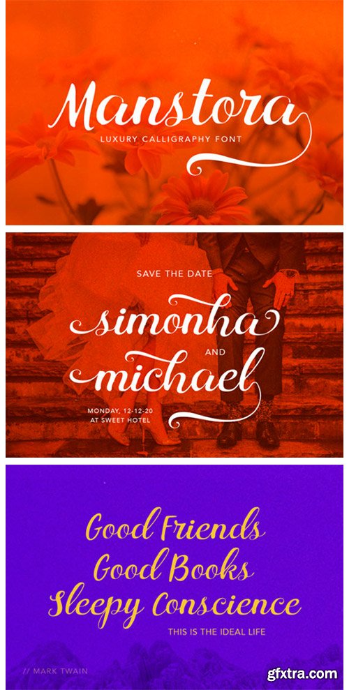 Manstora Font Manstora Font