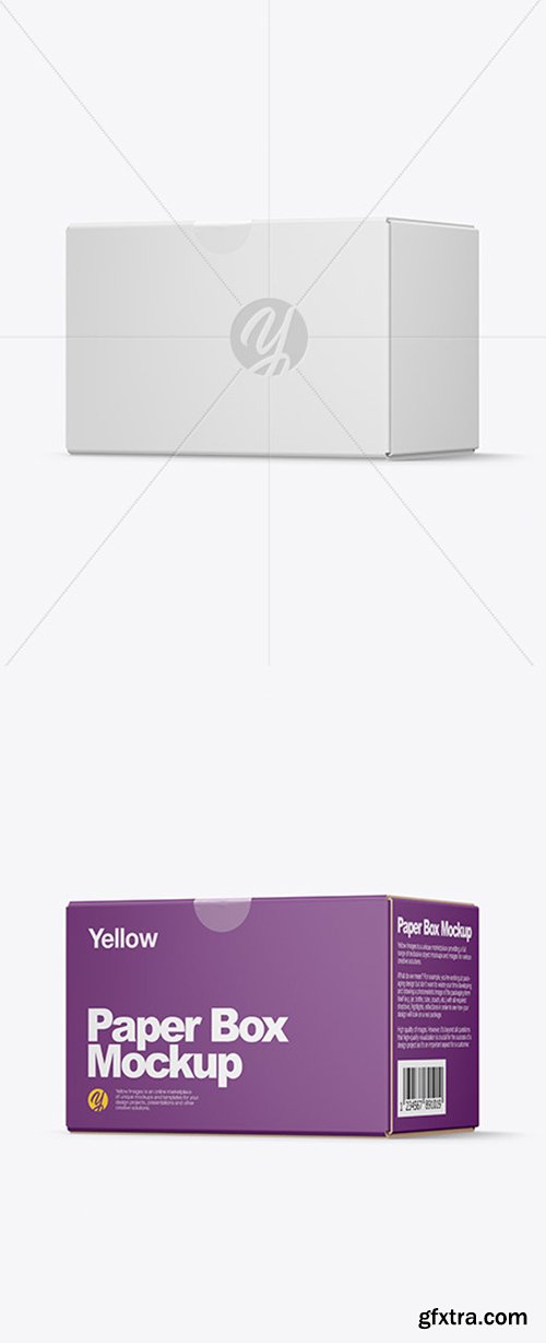 Paper Box Mockup 49254