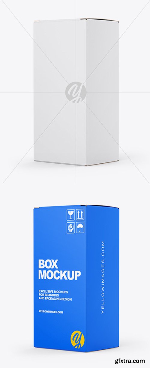Paper Box Mockup 53188 Gfxtra
