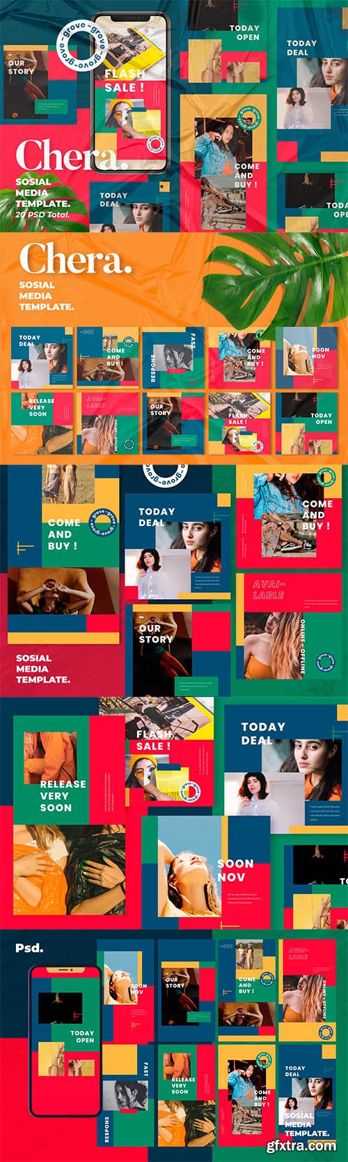 Chera - Business Social Media Templates Chera - Business Social Media Templates