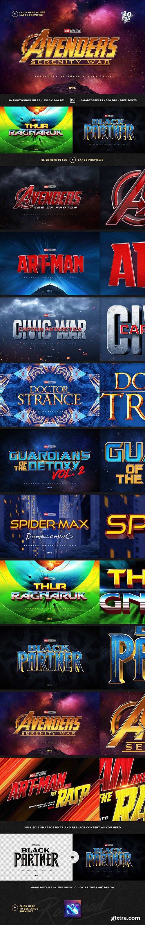 GraphicRiver - Superhero Ultimate Text Effects vol.2 25634932 GraphicRiver - Superhero Ultimate Text Effects vol.2 25634932