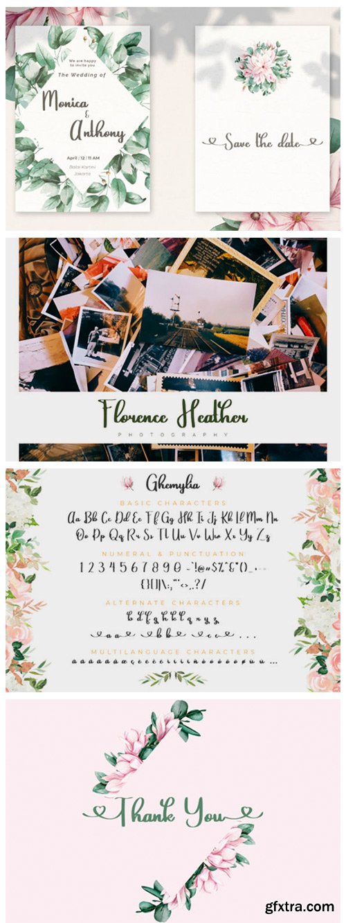 Ghemylia Font Ghemylia Font