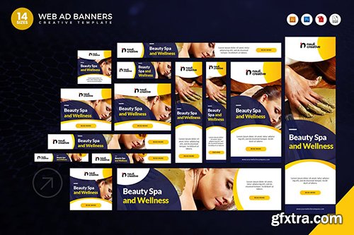 14 Beauty Spa And Wellness Google Adsense Banner